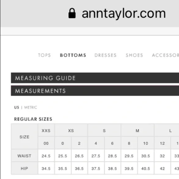 ANN TAYLOR Yellow Capri Modern Fit 6 - Picture 9 of 9